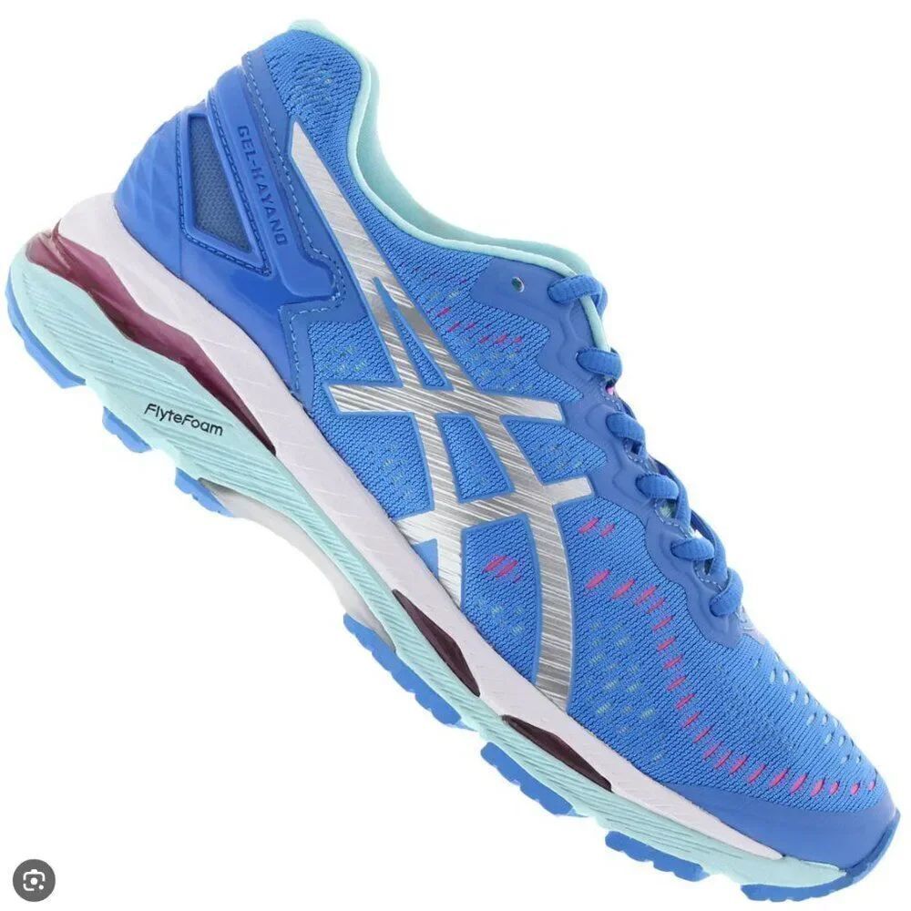 NEW ASICS GEL KAYANO 23 Womens 6.5 Medium Blue Turquoise Medium